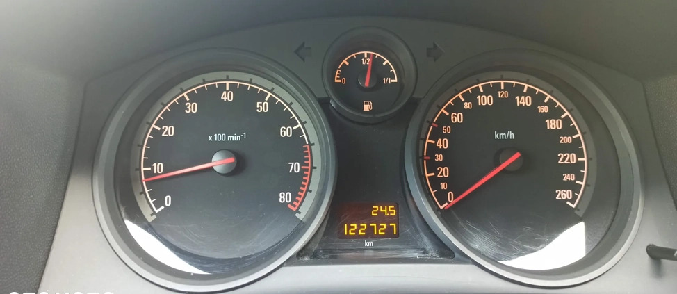 Opel Astra cena 14800 przebieg: 123000, rok produkcji 2009 z Gdynia małe 781
